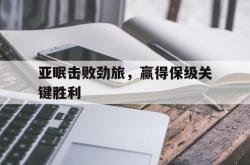 问鼎娱乐下载-亚眠击败劲旅，赢得保级关键胜利